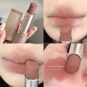 Matte Nude Lipstick Lasting Water Proof Non Stick Cup Beautiful Lip Gloss