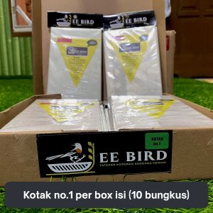 Alas Kotoran Burung Kandang Kotak No 1 UKURAN : 43 CM X 37 CM (Perbox)