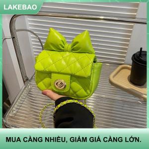【LAKEBAO】 Mini thiết kế sang trọng Vai Túi trẻ mới biết đi công chúa bé gái màu hồng cung túi xách cô bé dễ thương Crossbody Ví