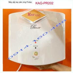 Máy sấy tay cảm ứng Prolax Thailand KAG-PR202 máy làm khô tay nhanh