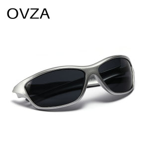 OVZA กีฬาแว่นตาผู้ชายแฟชั่นไล่โทนสีแว่นกันแดดสตรี Windproof แว่นตา S0072