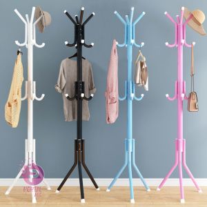 PA RT87 Standing Hanger: Gantungan Berdiri Multifungsi 8 Hook Kait Pengait