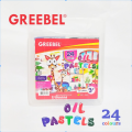 Oil Pastel / Crayon GREEBEL isi 24. 