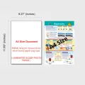 ELECTRICITY POSTERS CHARTS I ALL ABOUT SCIENCE CHARTS, A4 Size Laminated for kids. 