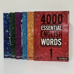 New 6 Books/Set 4000 Essential English Words Level 1-6 IELTS SAT Core Words English Vocabulary Book