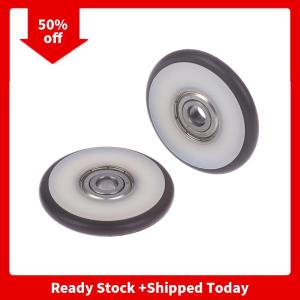 🔥🔥🔥pheebss 6x41x7mm Buna-N Rubber O Rubber Ring 626 Bearing Moving Pulley Rubber Roller Mute Elasticity Roller Pulley