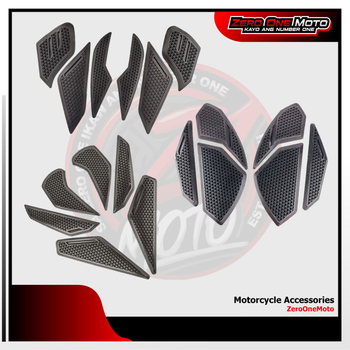 z1 Ninja 400/CBR500r & R7 Sharkspin tank grip Lazada PH