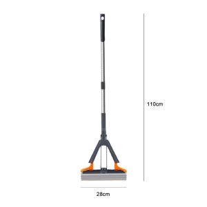 TIMSOT Sponge Mop Floor Mop Hand Wash-Free Lazy  Household Water Absorption Mop Mop Large Mop for Bathroom Kitchen Cleaning Tool