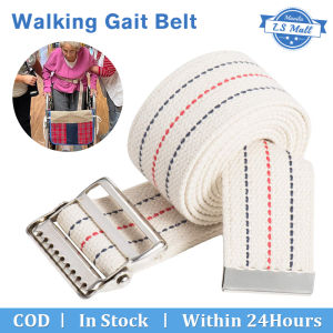 72 Inch Transfer and Gait Belt Transfer Walking and Standing Assist Aid with Metal Buckle for Caregiver Therapist
