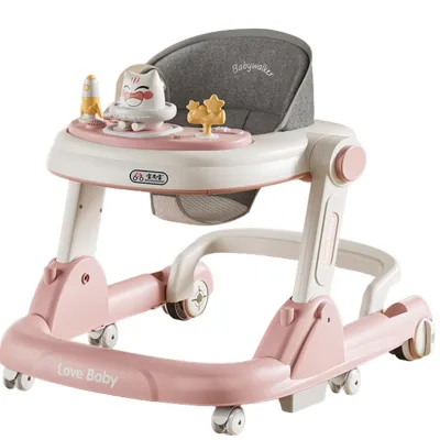 Xe Tập Đi Đa Chế Độ Chống Lật Có Đèn Nhạc Gấp Gọn Tiện Dụng Cho Bé - Bibo Mart