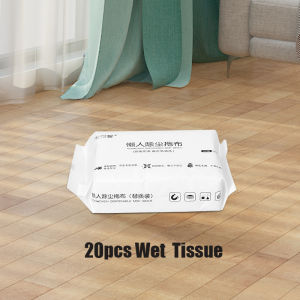 Electrostatic Flat Mop Tisu Pakai Buang Wiper Disposable Wet Dry Tissue Wipes Floor Cleaning Penyapu Pengelap Lantai
