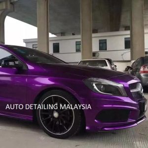 VINYL WRAP STICKER GLOSSY CANDY (1.5M X 18M) 1 ROLL RED BLUE ORANGE GREEN PURPLE PINK GREY FOR CAR MOBILE MOTORCYCLE PHONE LAPTOP