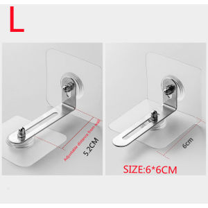 Dream Hunter 2/4/10 cái kẹp đỡ giá tự sắp xếp móc treo tường móc dính đồ nội thất tủ khóa Thiết bị chống Bán Phá Giá tủ đục lỗ miễn phí chống rơi đồ tạo tác khóa an toàn Tủ giày đồ nội thất tủ quần áo