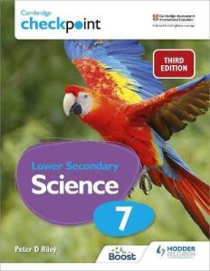 CAMBRIDGE CHECKPOINT LOWER SECONDARY SCIENCE STUDENT’S BOOK 7: 3RD EDITION - 9781398300187 - HODDER EDUCATION - SPEEDBOOKS.MY