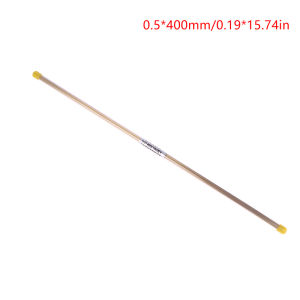 💞【Special price】💖Muya 100PCS Single Hole 0.3 0.5 0.8 1.0x400 Brass Copper Tube For Edm Drilling Machine Wire Cutting Accessories Consumables