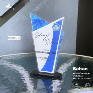 Plakat Wisuda Akrilik SD SMP SMA SEHARI JADI