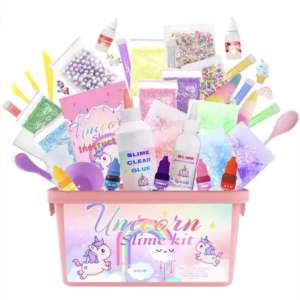 [SG Ready Stock]Slime Kit DIY Making Kit For Girls Boys Bubble Set Crystal Mud Safety/Ice Cream Squishy Toy with Box