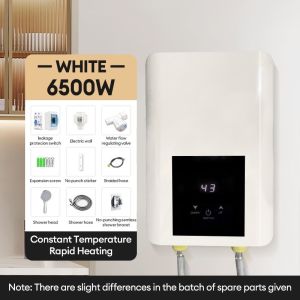 IUGA Instant Water Heater for Shower Hot Water Heater Electric Inverter with Shower Heater