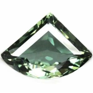 Natural Uruguay Green Amethyst 24.52 Cts. Pear Cut Eye Clean Grade Loose Gemstone
