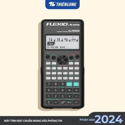 Máy tính khoa học Thiên Long Flexio Fx799VN 4 màu pastel mới bảo hành 7 năm 1 đổi 1 trong 1 năm đầu