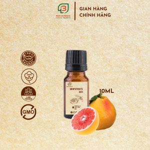 Tinh dầu bưởi nguyên chất kích mọc tóc chăm sóc da thơm phòng kháng khuẩn Bình Lam Natural 10ml