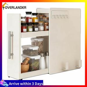 【Fast Shipping】 Countertop Bathroom Storage Unit with Sliding Drawers for Under Sink and Coffee Bar in Compact Size