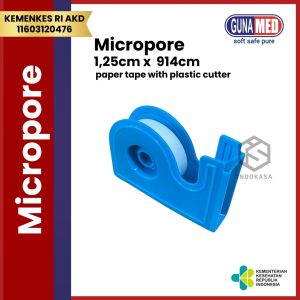 MICROPORE / PLASTER LUKA / PEREKAT KASA / PLASTER KERTAS MEDICAL / SURGICAL TAPE