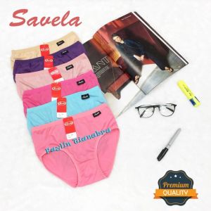 MURAH | Celana Dalam Cewek SAVELA 696 Warna Polos / CD Perempuan / Dalaman Wanita Murah Warna Warna