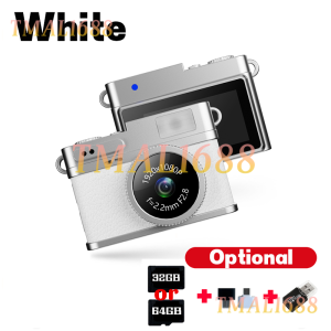 [✅SG Ready Stock] New S150 Retro Mini Camera 1080p HD 50MP with 180mAh Battery and 5X Zoom - Portable Wearable Camera