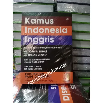 Kamus john m echols/ kamus inggris-indonesia indonesia-inggris