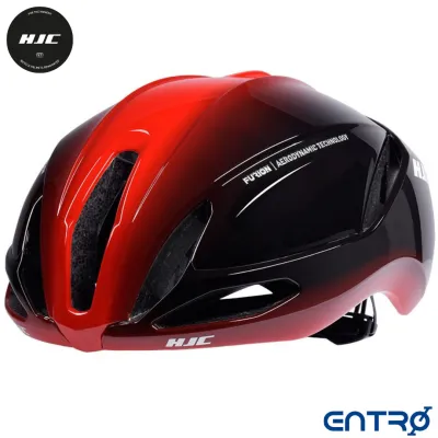 *Authentic* HJC FURION 2.0 ROAD HELMET - FADE RED & PINK & OFF WHITE/ GOLD (Cycling Helmets)