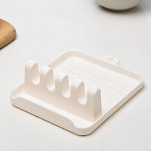 Foldable Pot Lid Holder Heat Resistant Spatula Holder Spoon Holder Cooking Tool Storage Holder