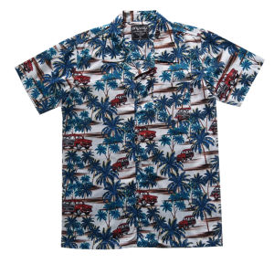 Anyway Kemeja Hawai - Biru 364