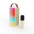 Orashare BS10 Wireless Karaoke Bluetooth Speaker With Dual Microphone 360° Stereo Sound  Bluetooth 5.3 Speaker With RGB Light Home Karaoke Set For Party 4000mAh Battery Speaker Outdoor/ Indoor. 