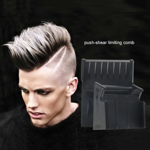 Ergonomic Hair Limit Comb Guide Attachment Portable Plastic Hair Trimmer Guards Hair Home Salon Comb