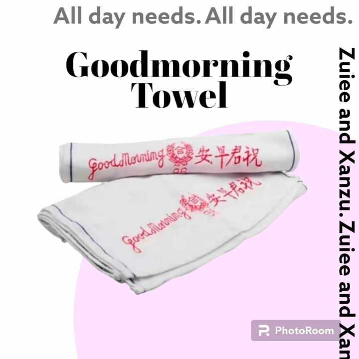 1ADN'S/'3PIECES GOOD MORNING TOWEL Lazada PH
