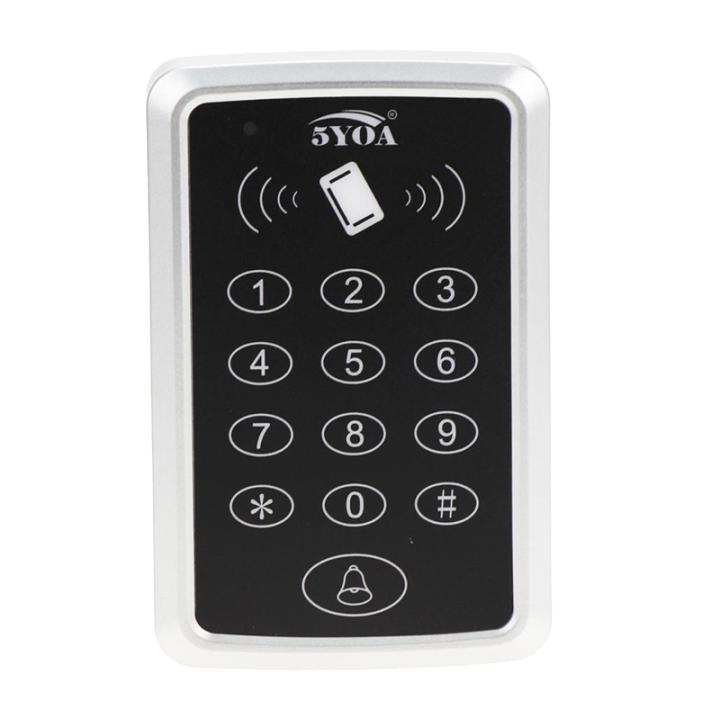 125Khz RFID Access Control Keypad EM Card Reader Door Access Control ...