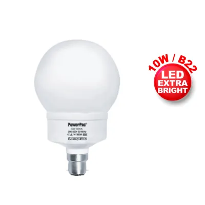 PowerPac LED Bulb 10W B22 Daylight LED Ceiling Light(PP2111)