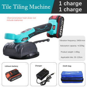 Professional Floor Tile Tiling Machine Portable One-handed Operate Ceramic Wall Tile Tiling Tool Tile Instailetion Powar Tool