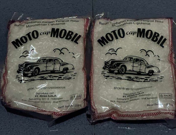 Moto cap mobil penyedap rasa masakan 250gr x 2