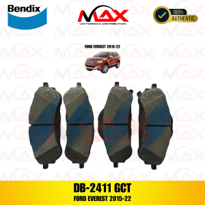 DB 2411 GCT BENDIX BRAKE PAD RR FORD EVEREST 2015-22
