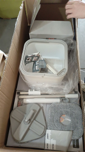 【Local Delivery】Self Wash Spin Mop 360 Spinner Flat Mop Clean and dirty water separation tank/mop cloth