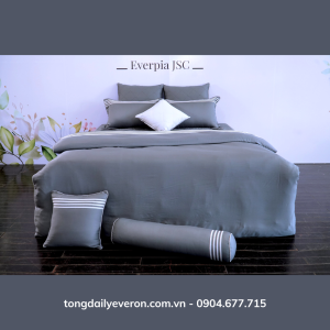 Bộ ga phủ 180*200 esb 22054 gồm: 01 Ga phủ + 01 Vỏ chăn 200*220 + 02 Vỏ gối 45*65