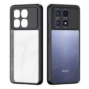 Ốp lưng CHỐNG Ố Redmi K70/ K70 Pro Redmi K70 Ultra/ K60 Ultra Xiaomi 13T/ 13T Pro Xiaomi 14/ 14 Pro Viền Dẻo TPU Đen Lưng Cứng Phủ Mờ Chống Bám vân tay Có Gờ Bảo vệ camera.
