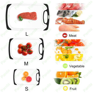 PANDA Talenan Plastik Dapur: Set Talenan Tahan Lama & BPA-Free