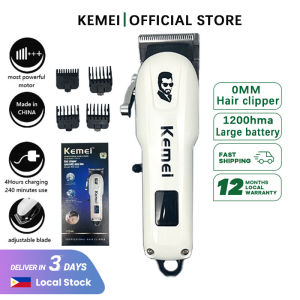 Kemei KM-807 Electric Razor Shaver For Hair Cut Professional Hair Clippers Men Original Rechargeable Cordless Clipper