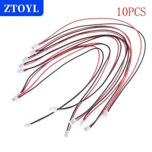 [COD] ZTOYL 10 pcs Micro JST 2.0 pH 2-Pin Connector plug พร้อมสายสายไฟ150มม
