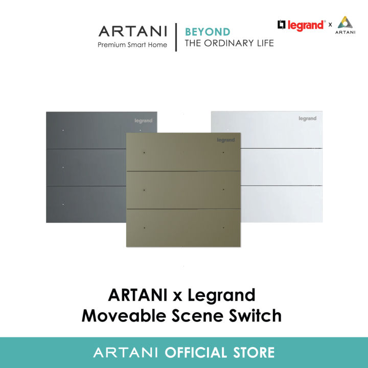 ARTANI x Legrand Moveable Scene Switch | Lazada.co.th