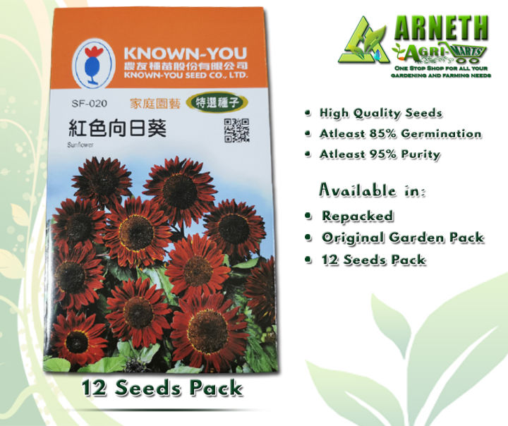 RED SUNFLOWER SEEDS BY KNOWN YOU Lazada PH