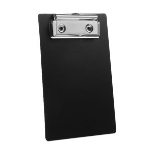 A6  Mini Clipboard Receipt Clip PP Writing Pad Hard Board Paper Holder Board With Clip